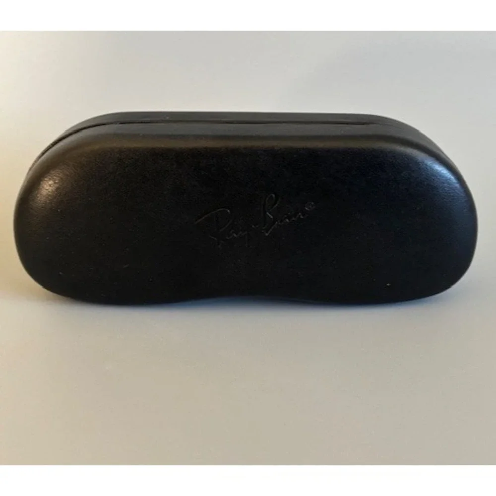 Lot of 2 Ray-Ban Black Hard Eyeglasses/Sunglasses Clamshell Cases